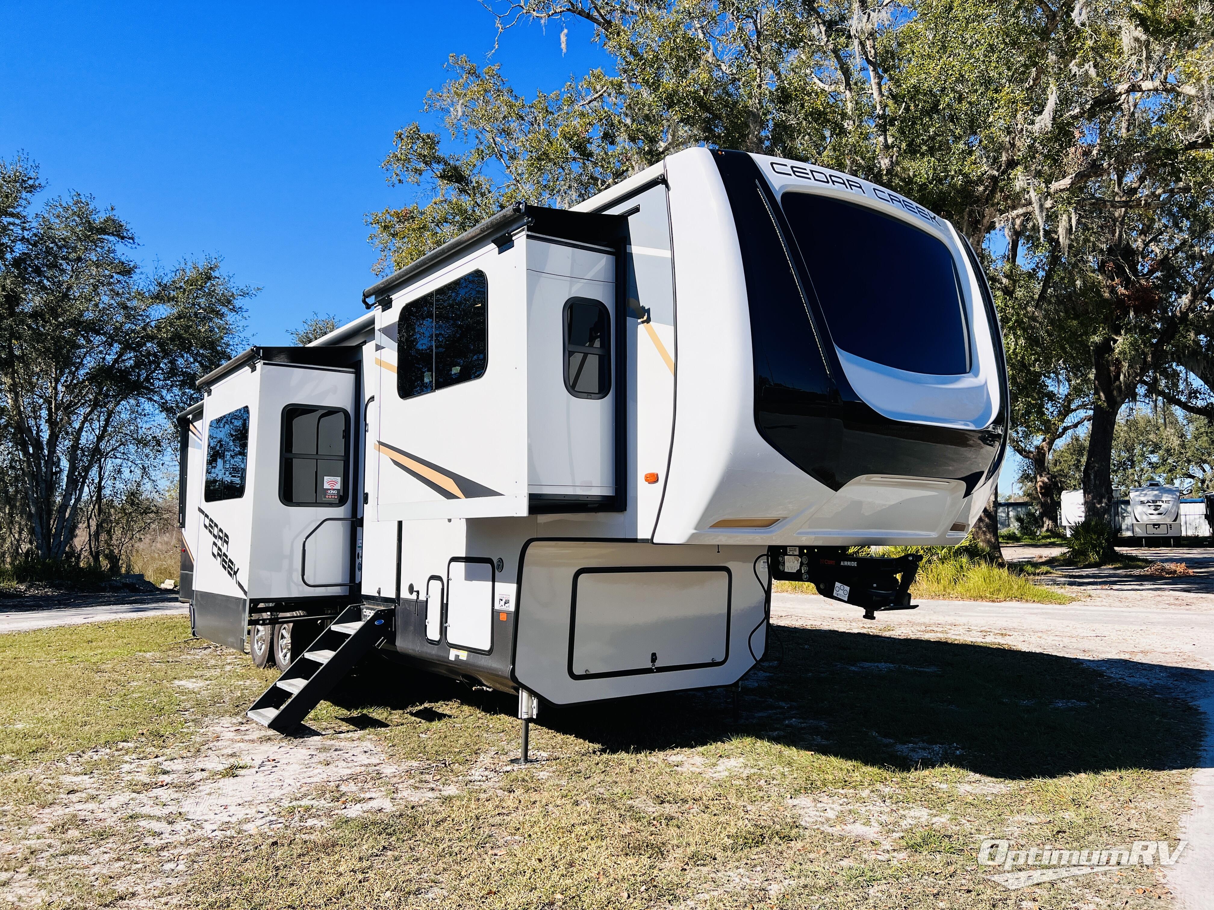 SOLD! - Used 2023 Forest River Cedar Creek 371FL Fifth Wheel at