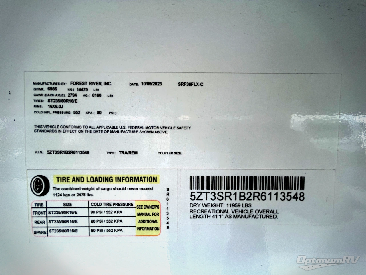 2024 Forest River Sabre 36FLX Photo 26