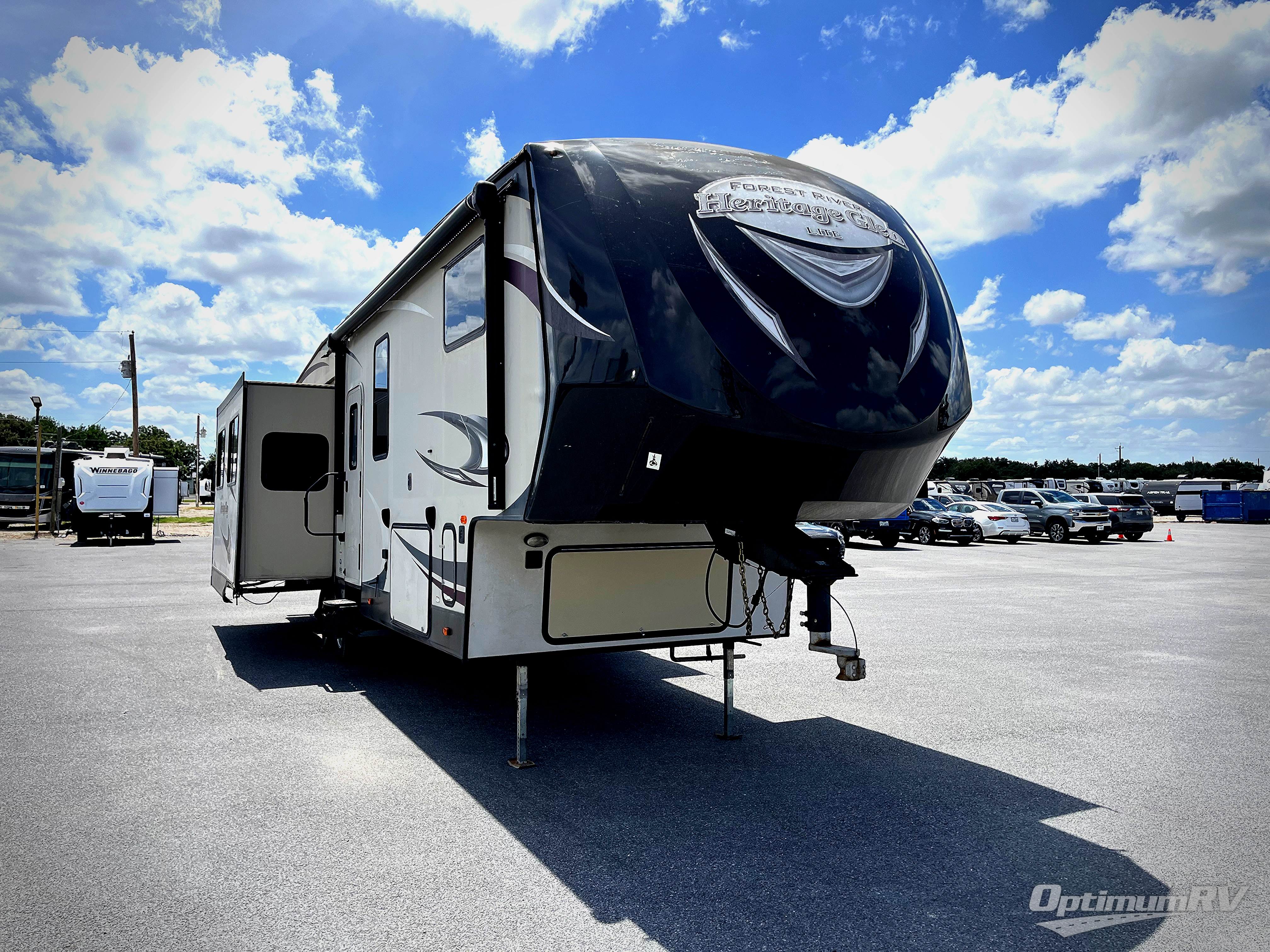 Used 2015 Forest River Wildwood Heritage Glen 327RE Fifth Wheel at