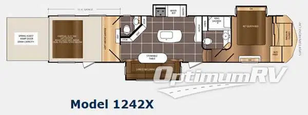 2015 Prime Time Spartan 1242X Floorplan Photo