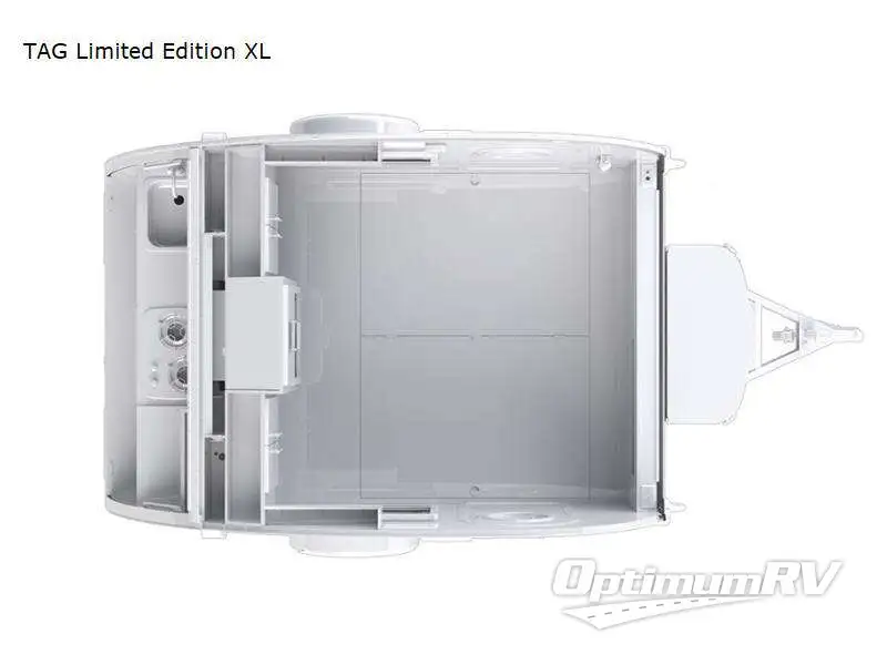2023 nuCamp TAG Limited Edition XL 6-Wide RV Floorplan Photo
