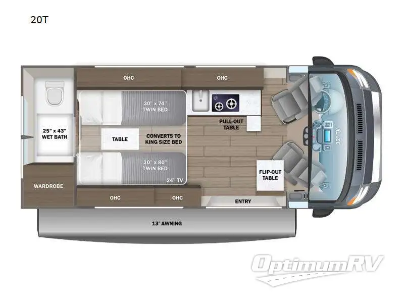 2024 Jayco Swift 20T Floorplan Photo