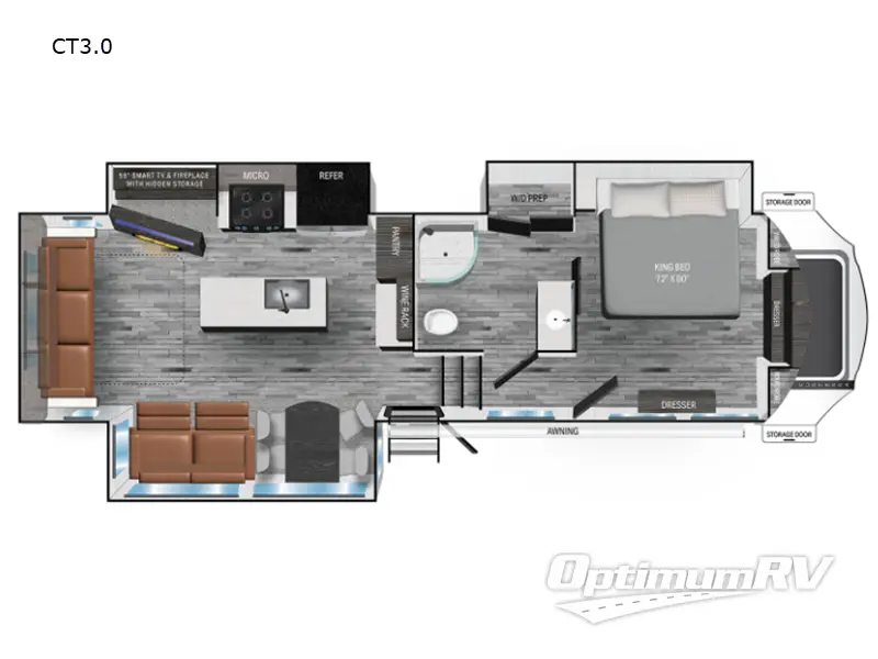 2025 Heartland Corterra CT3.0 Floorplan Photo