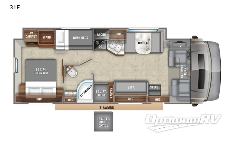 2020 Entegra Esteem 31F Floorplan Photo