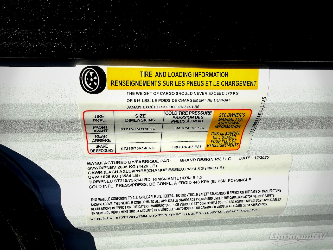 2026 Grand Design Transcend One 151RB Photo 17