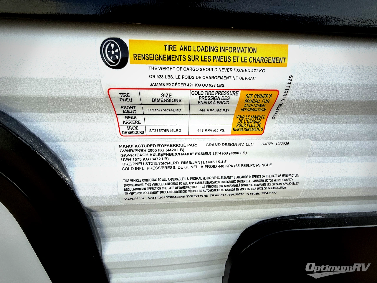 2026 Grand Design Transcend One 151BH Photo 17