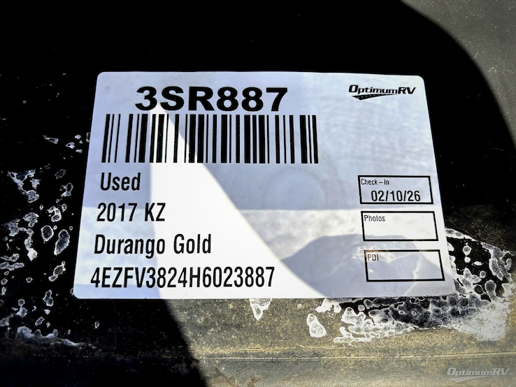 2017 KZ Durango Gold G381REF RV Photo 1