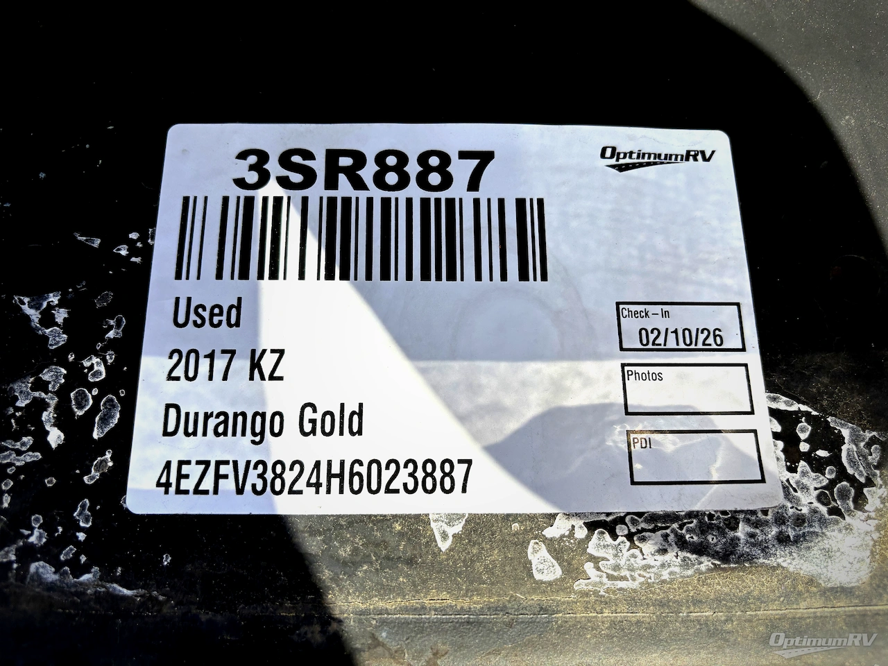 2017 KZ Durango Gold G381REF Photo 1