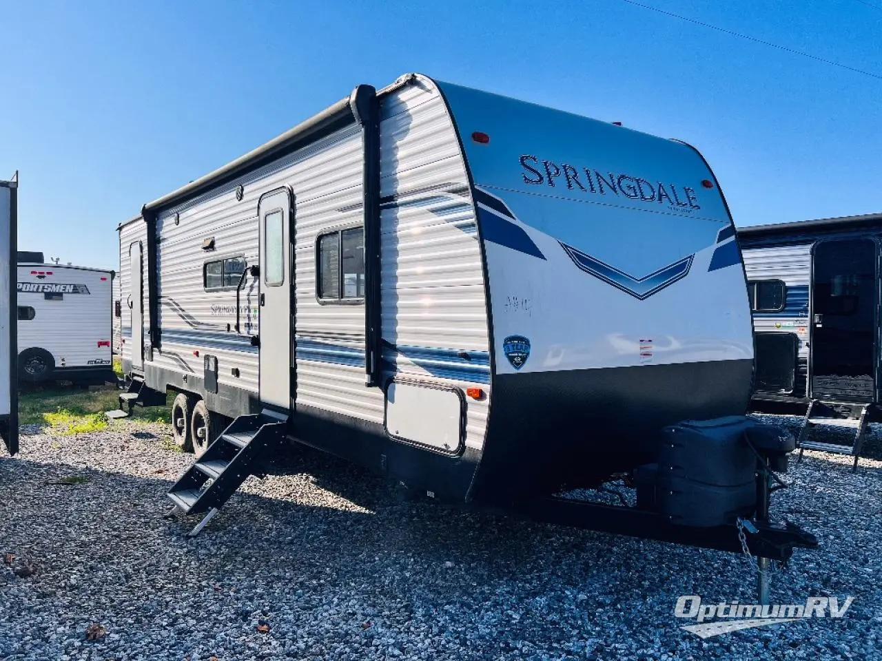 SOLD! Used 2022 Keystone Springdale 282BH Travel Trailer at Optimum RV Spartanburg,SC 0AR2614
