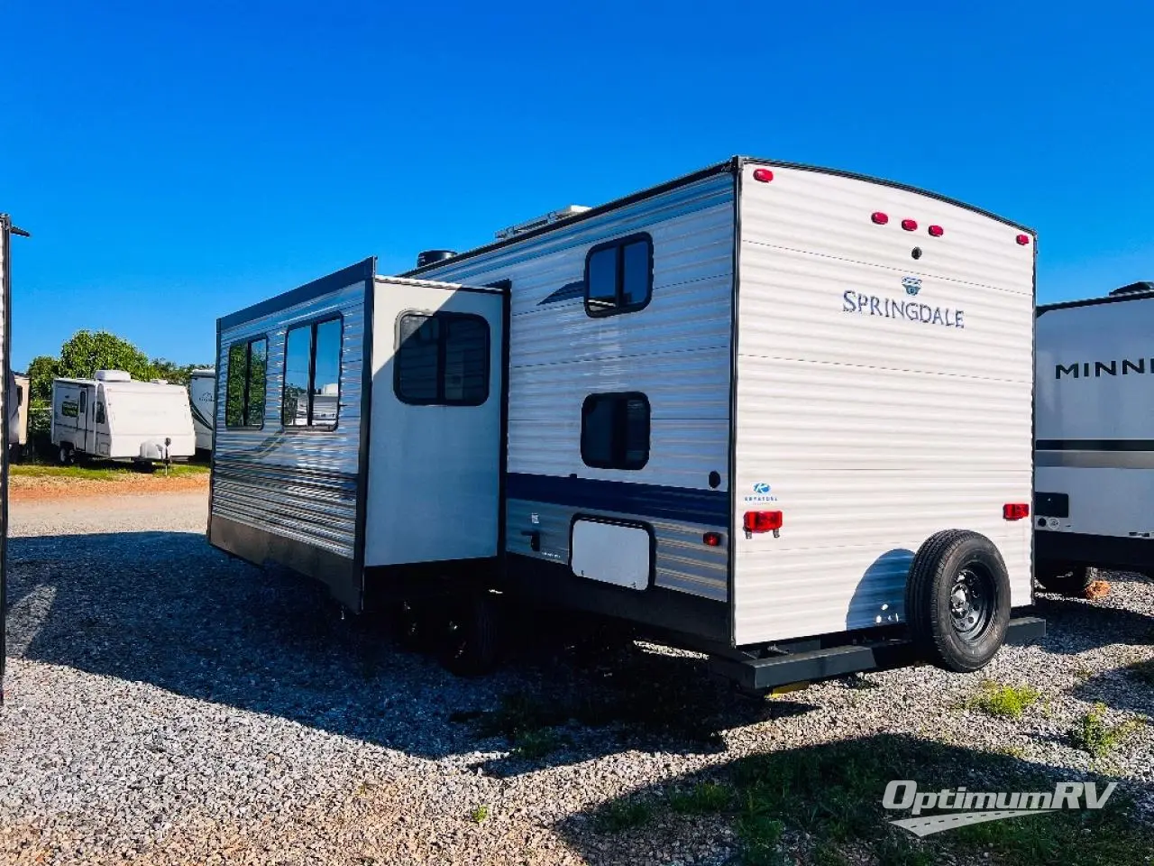 SOLD! Used 2022 Keystone Springdale 282BH Travel Trailer at Optimum RV Spartanburg,SC 0AR2614