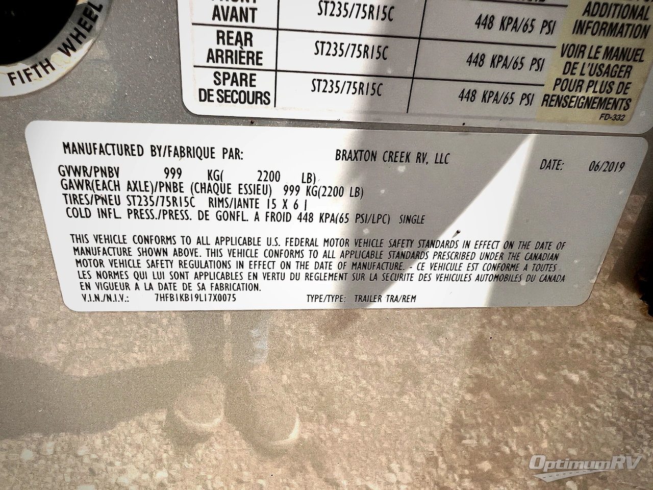 2020 Braxton Creek Bushwhacker Standard Model Photo 7