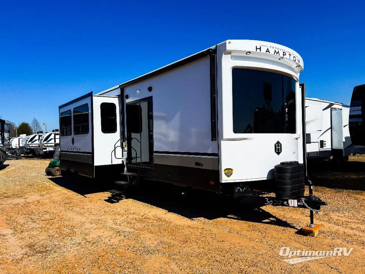 SOLD! New 2024 CrossRoads Hampton HP378DBB Destination Trailer at Optimum RV Spartanburg,SC