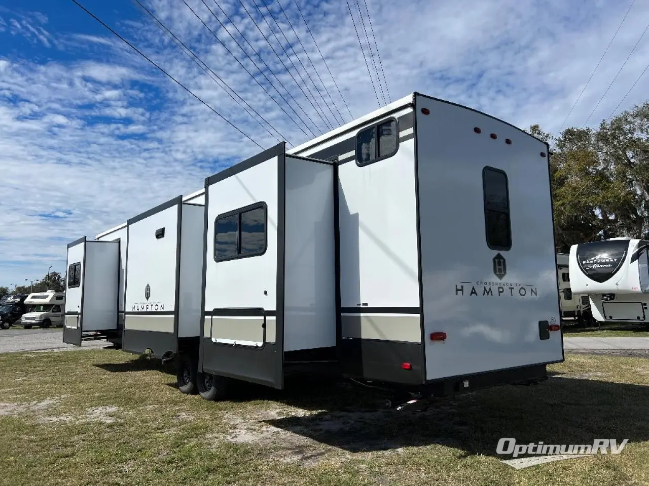SOLD! New 2024 CrossRoads Hampton HP378DBB Destination Trailer at