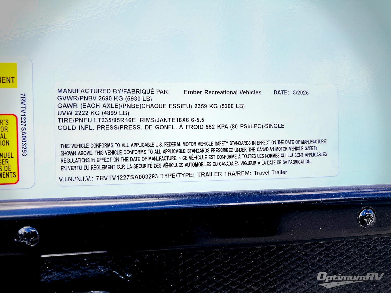 2025 Ember Overland Series 190MSL Photo 20