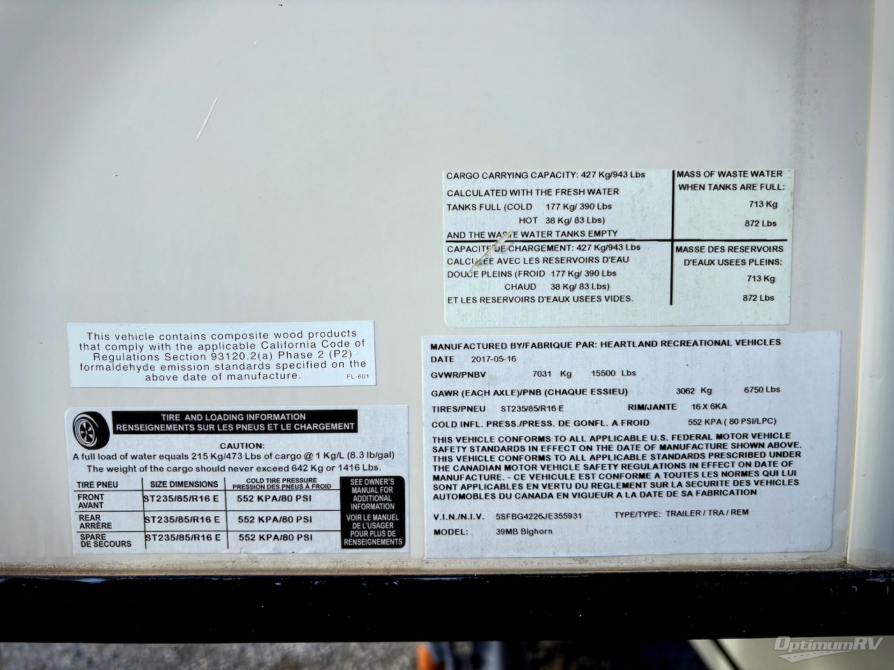 2018 Heartland Bighorn Traveler 39MB Photo 20