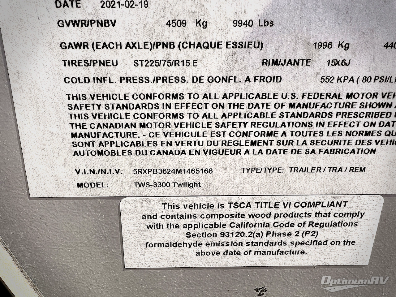 2021 Cruiser Twilight Signature TWS 3300 Photo 20