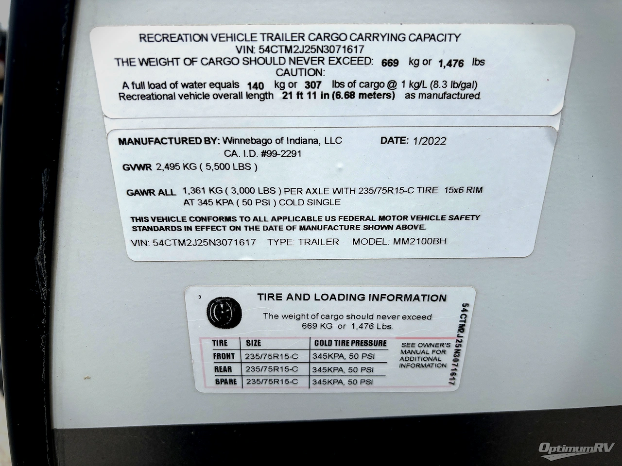 2022 Winnebago Towables Micro Minnie FLX 2100BH Photo 11
