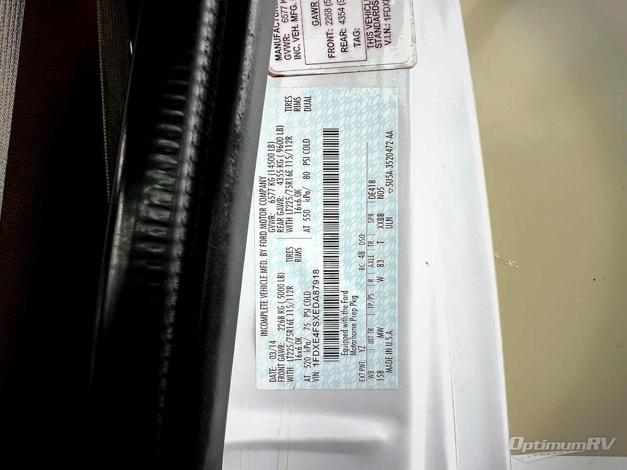 2014 Thor Chateau 31L Photo 26
