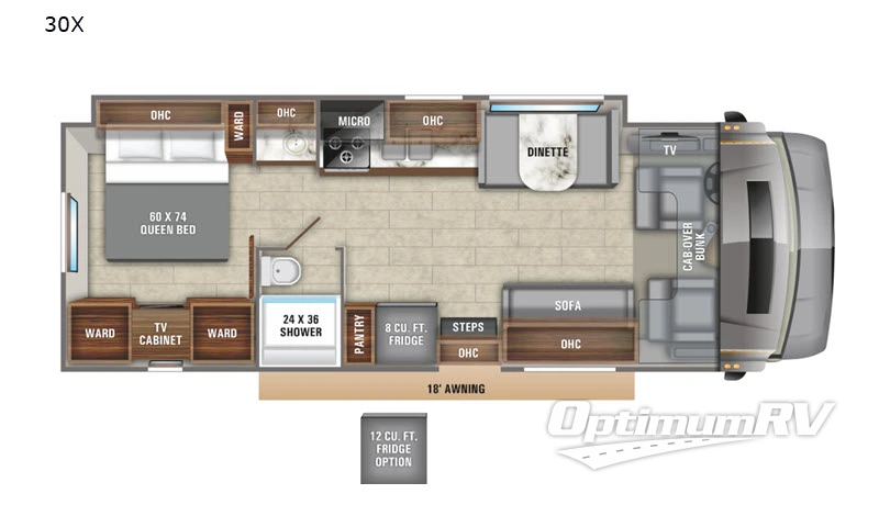 2020 Entegra Esteem 30X Floorplan Photo