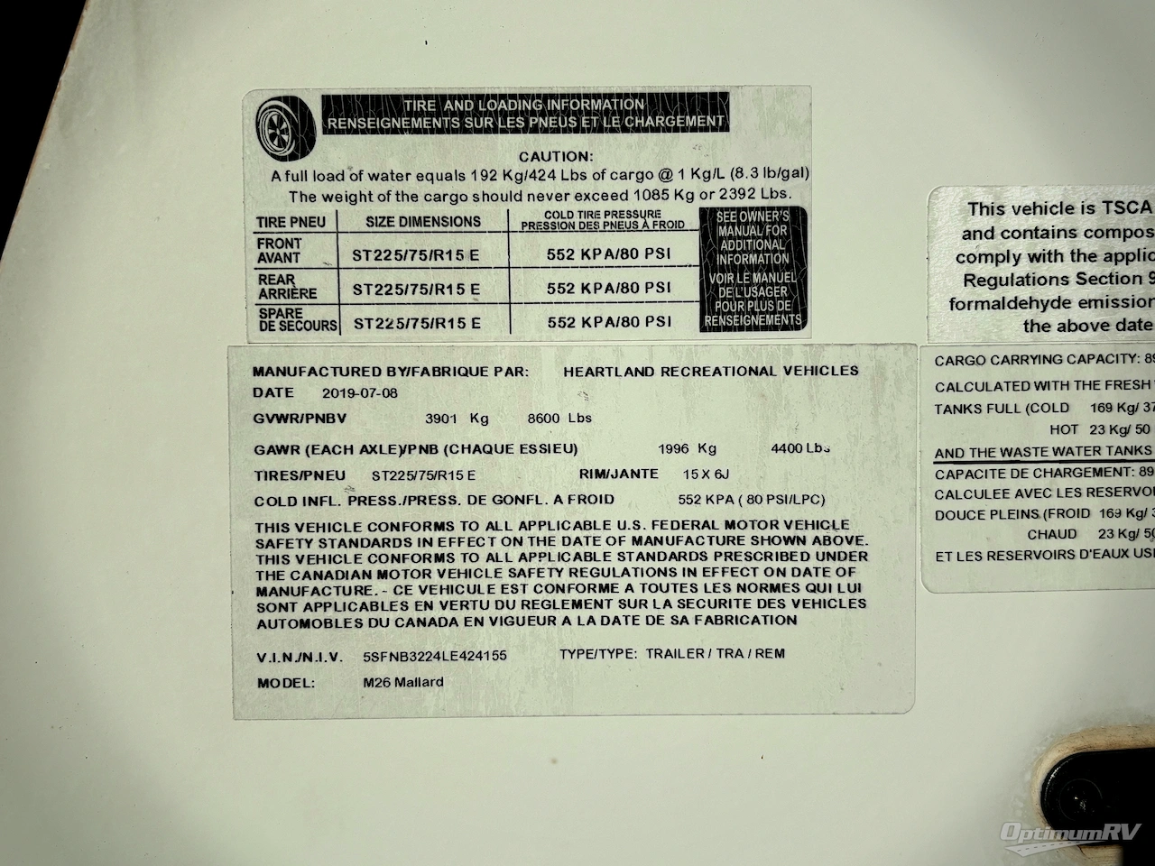 2020 Heartland Mallard 26 Photo 13