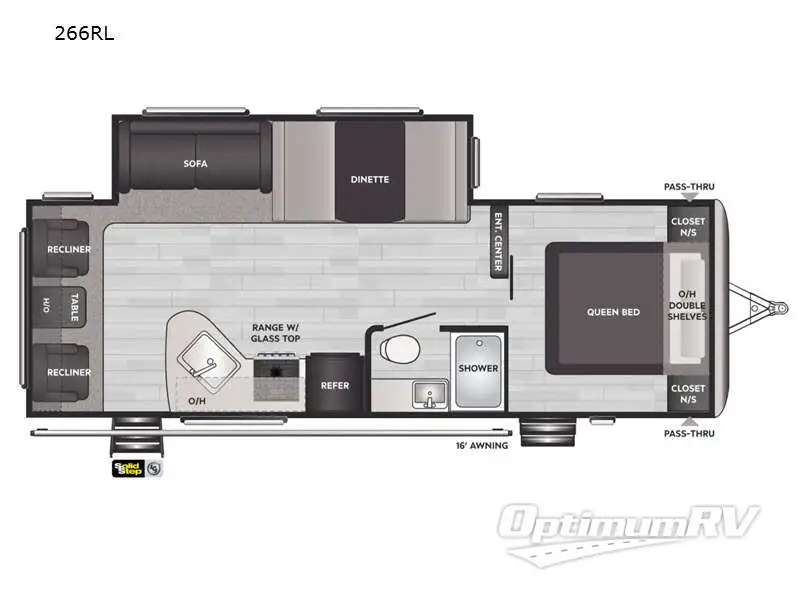 2022 Keystone Springdale 266RL RV Floorplan Photo