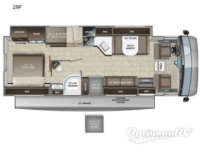 2023 Entegra Vision 29F Floorplan Photo