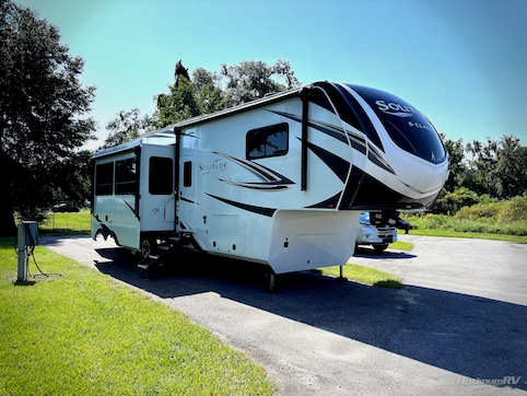 Used 2023 Grand Design Solitude S-Class 3740BH Featured Photo