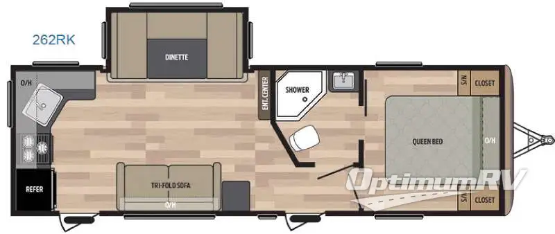2016 Keystone Springdale 262RK Floorplan Photo