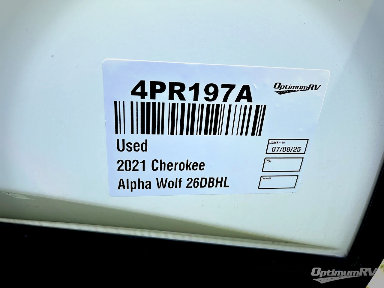 2021 Forest River Cherokee Alpha Wolf 26DBHL Photo 1