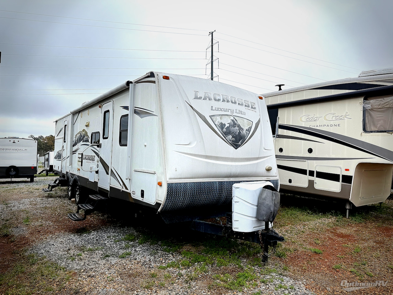 SOLD! - Used 2013 Prime Time LaCrosse 318BHS Travel Trailer at