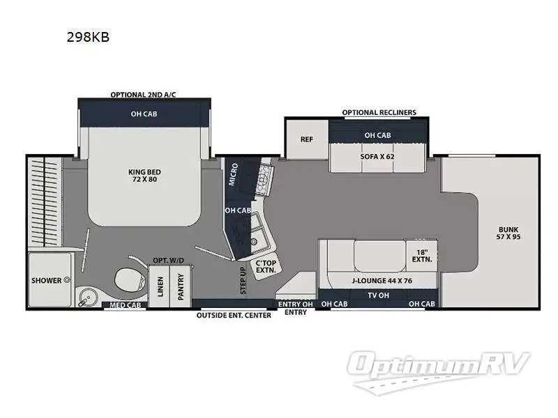 2023 Coachmen Leprechaun 298KB Ford 450 Floorplan Photo