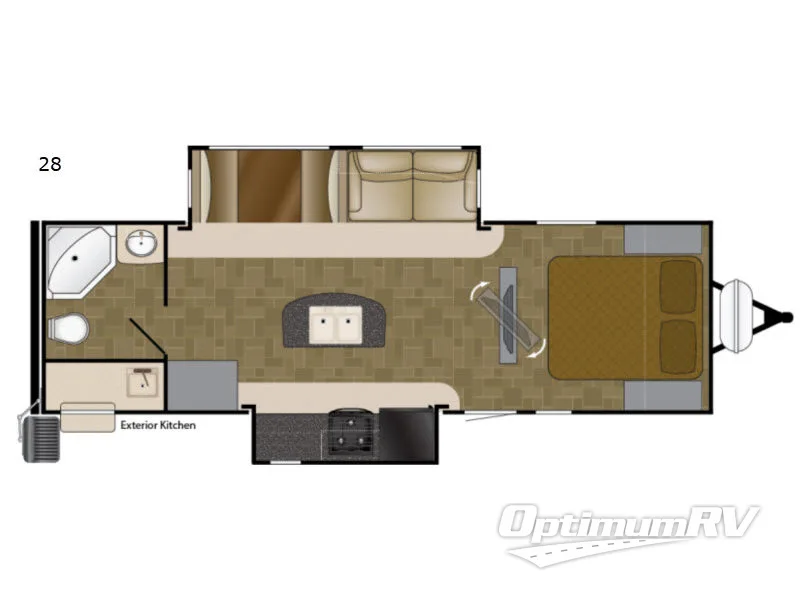 2017 Heartland Mallard 28 Floorplan Photo
