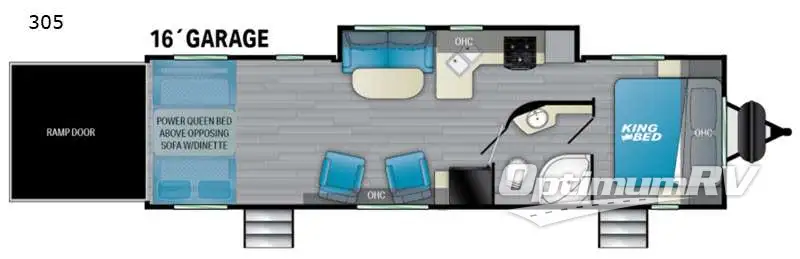 2021 Heartland Fuel 305 Floorplan Photo