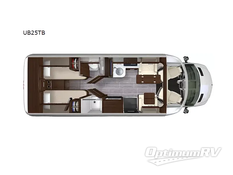 2022 Regency Ultra Brougham UB25TB Floorplan Photo