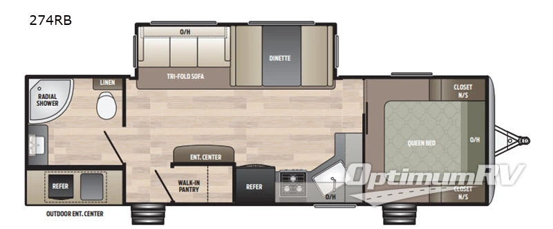 2019 Keystone Springdale 274RB Floorplan Photo