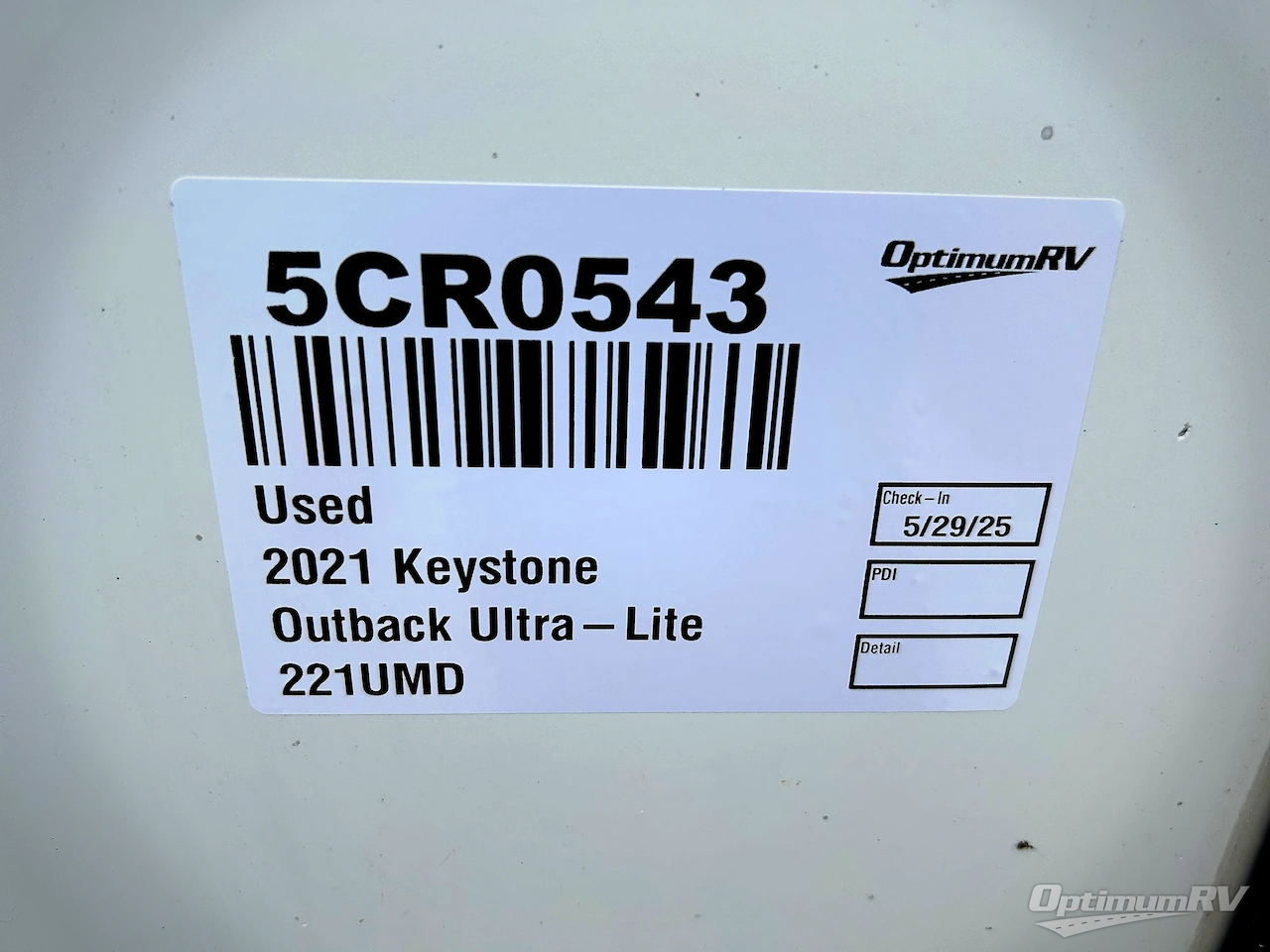 2021 Keystone Outback Ultra Lite 221UMD Photo 1