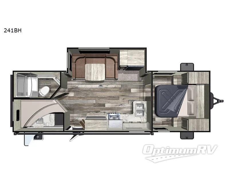 2018 Starcraft Super Lite 241BH Floorplan Photo