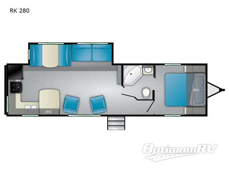 2021 Heartland Pioneer RK 280 RV Floorplan Photo