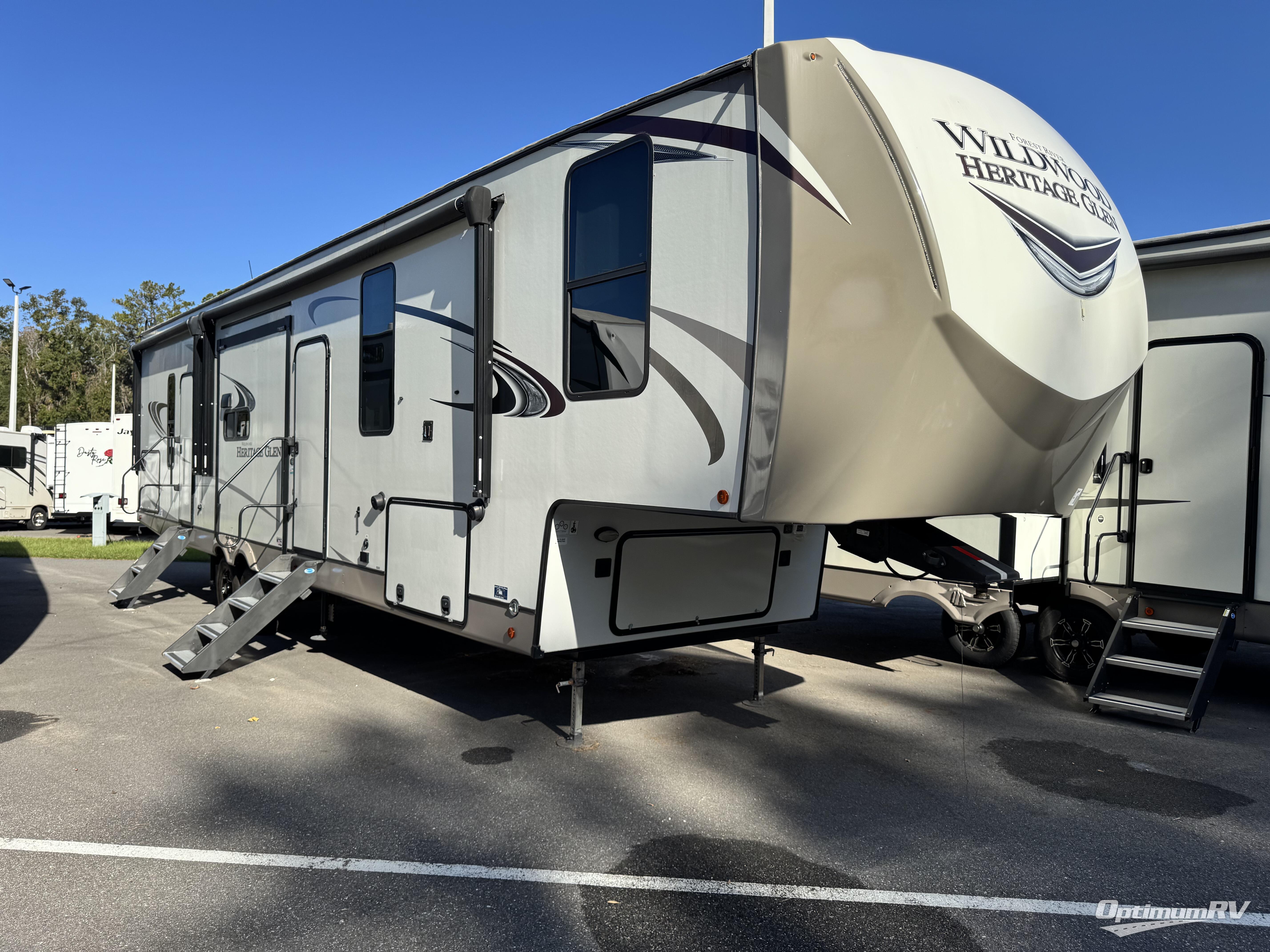 SOLD! - Used 2021 Forest River Wildwood Heritage Glen 353BED Fifth