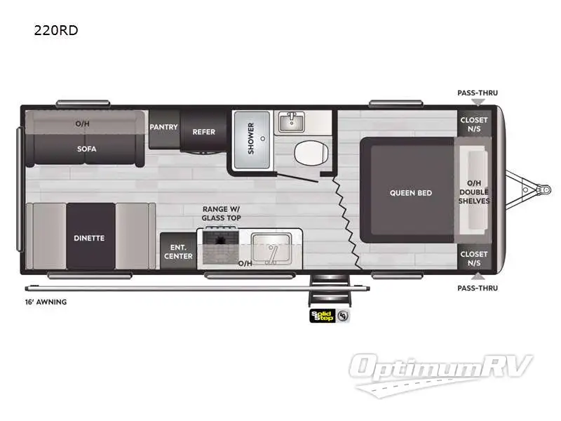2021 Keystone Springdale 220RD Floorplan Photo