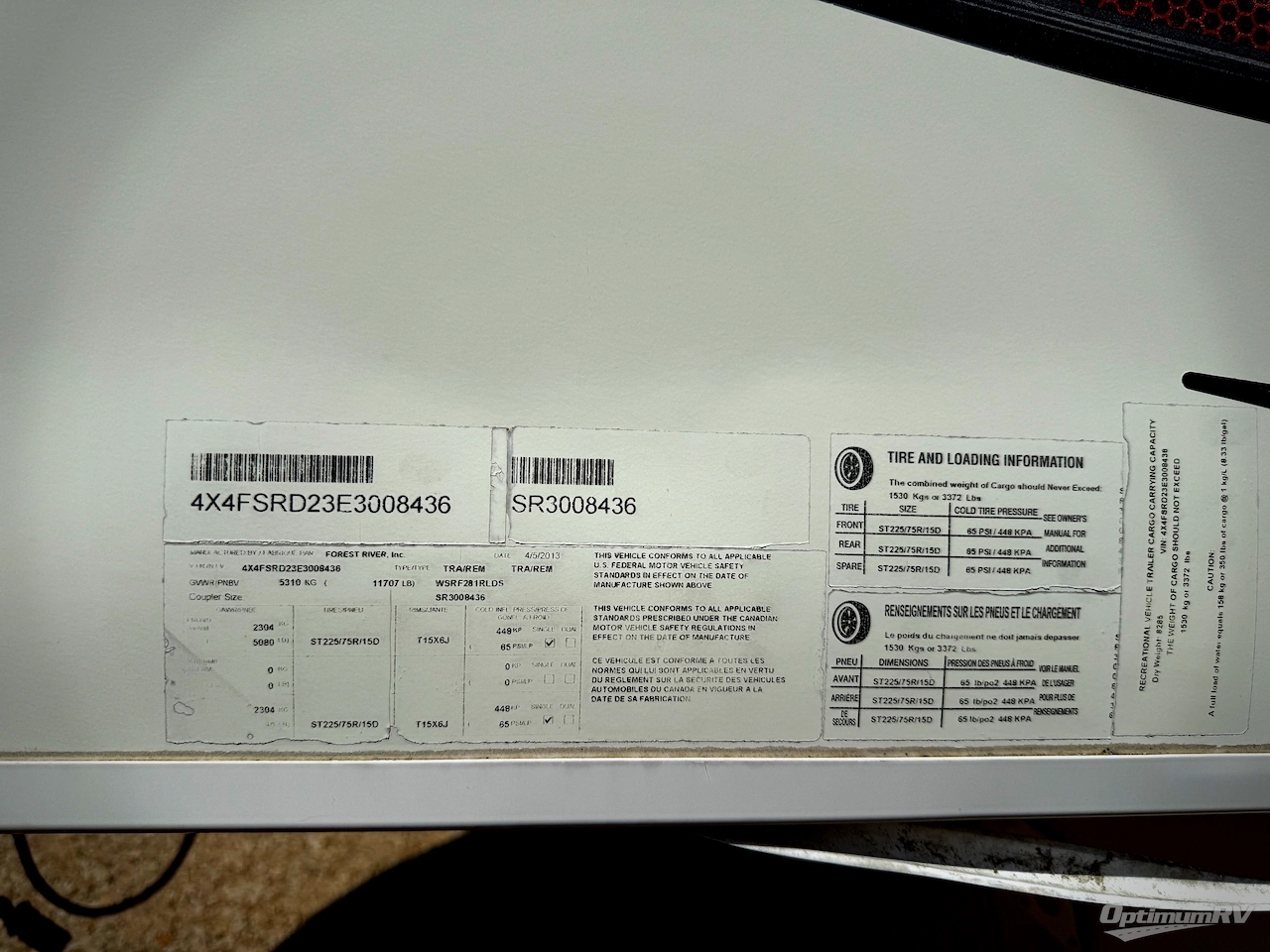 2014 Palomino Sabre Silhouette 281RLDS Photo 20