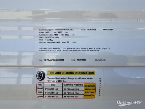 2025 Viking Viking 5K Series 25QBH RV Floorplan Photo