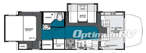 2013 Forest River Solera 24R Floorplan Photo