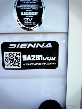 2027 Venture Sienna 281VQB RV Photo 2