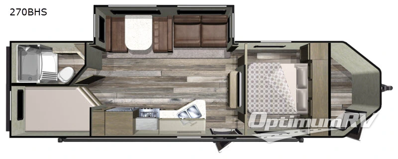 2019 Starcraft GPS 270BHS Floorplan Photo
