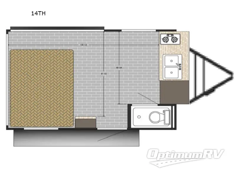 2026 Sunset Park Sun Lite 14TH RV Floorplan Photo