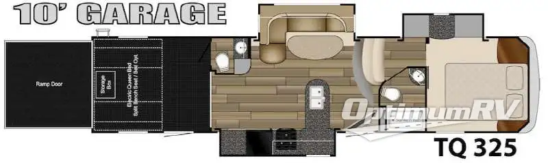 2014 Heartland Torque TQ 325 Floorplan Photo