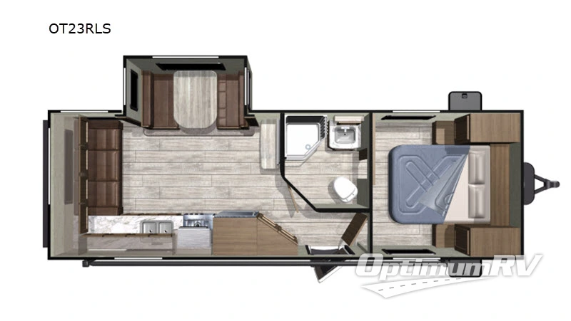 2019 Highland Ridge Open Range Conventional OT23RLS Floorplan Photo