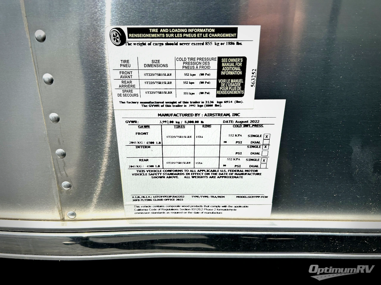 2023 Airstream Flying Cloud 30FB Office Photo 18