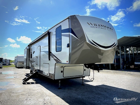 Used 2022 Forest River Wildwood Heritage Glen 356QB Featured Photo